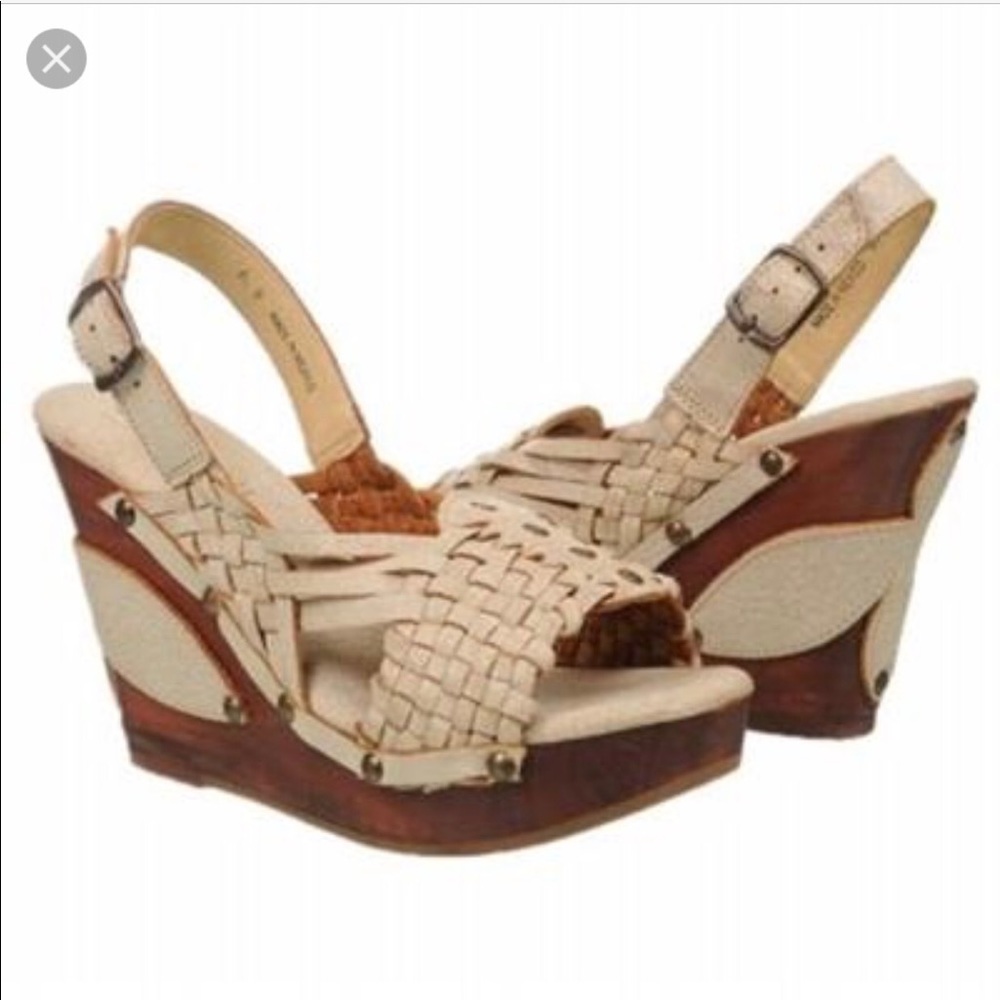 Bed Stu cobbler series Liberty wedges